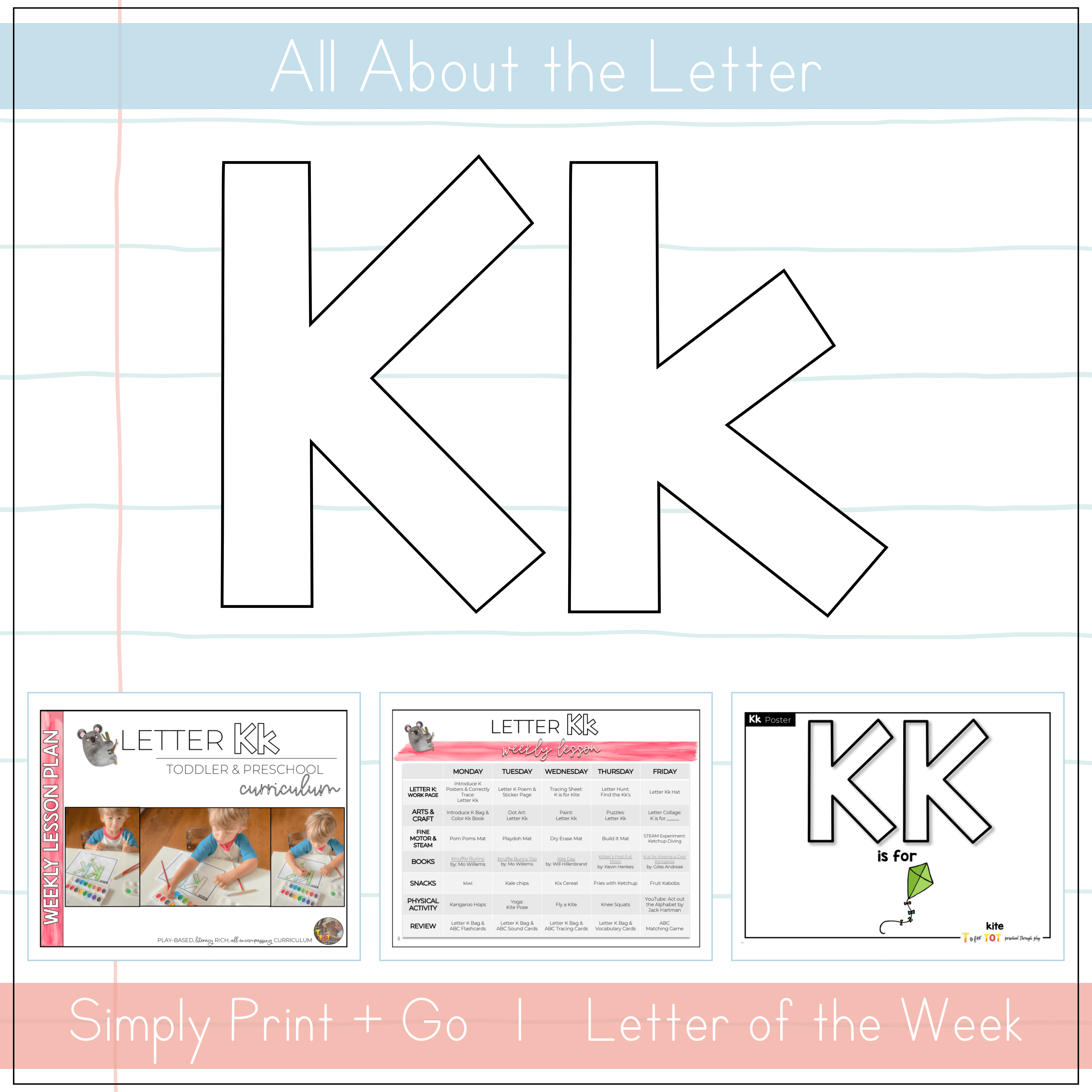 Toddler & Preschool | Letter Kk Curriculum