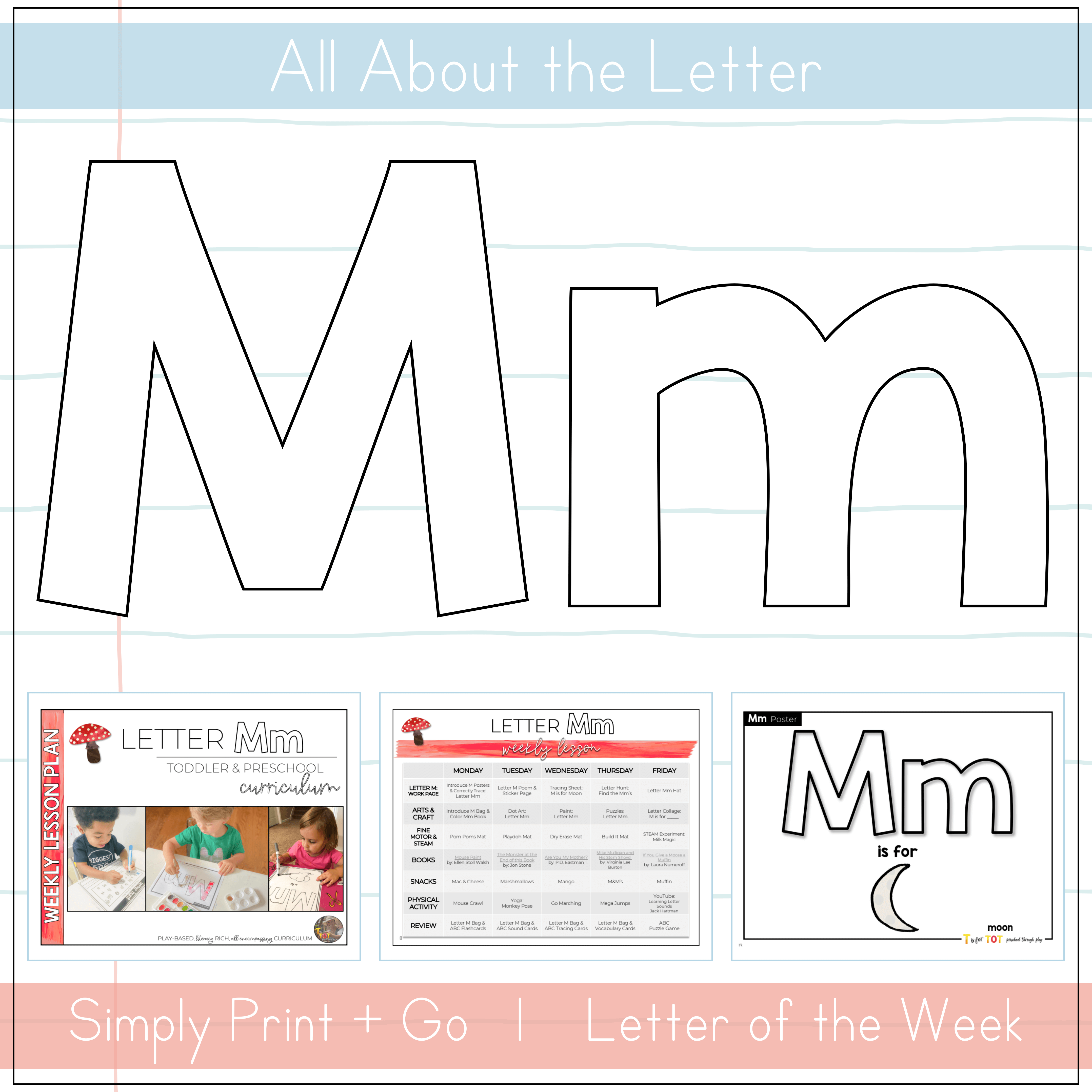 Toddler & Preschool | Letter Mm Curriculum