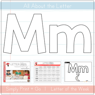 Toddler & Preschool | Letter Mm Curriculum