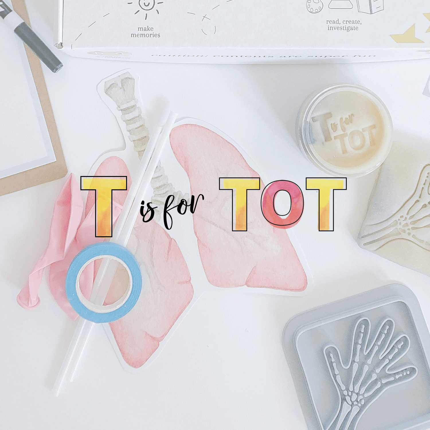 6 Months Subscription.T Is For Tot - Learn & Play Kits For Ages 3-6. Early Childhood Education, Learn Through Play