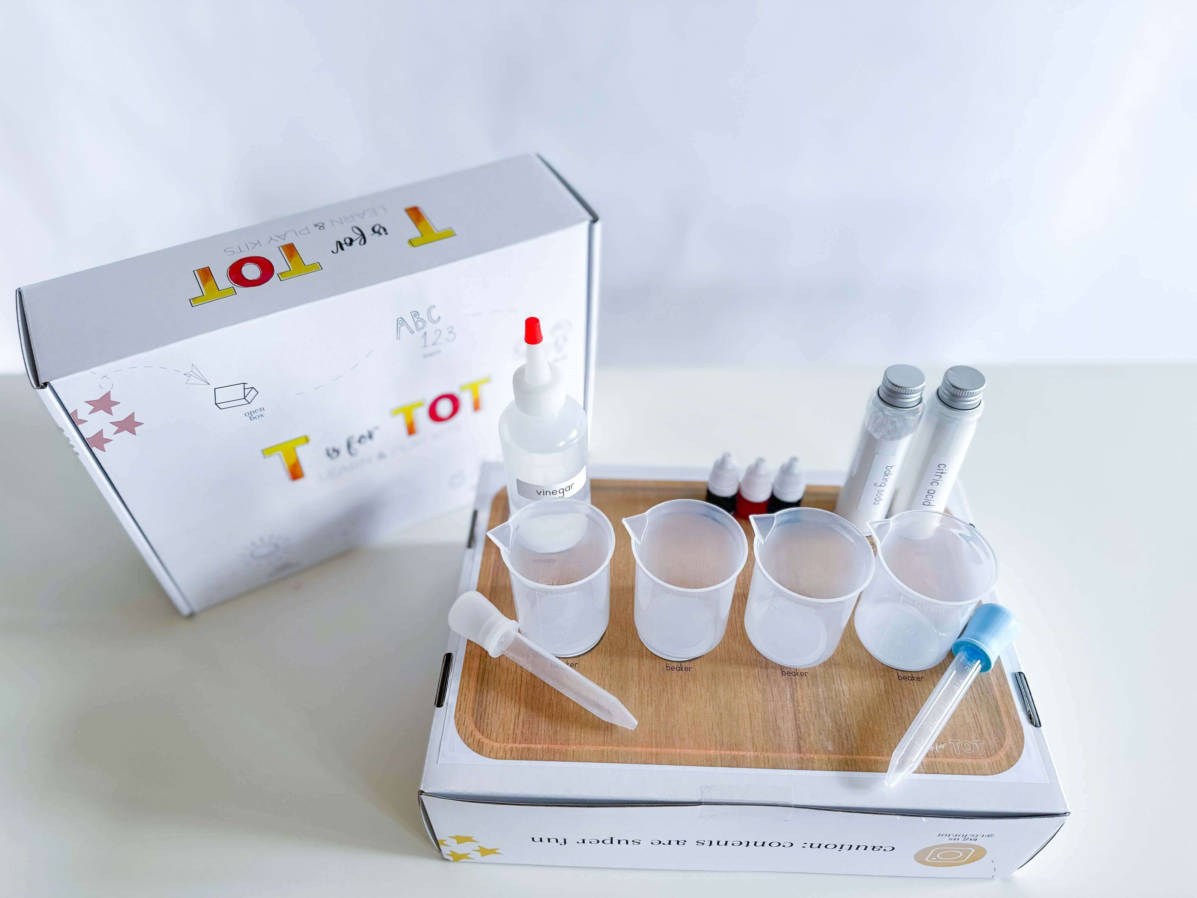 Parent-Child Science Activities with T Is For Tot Little Scientist Kit