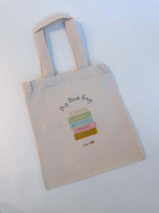 Custom Canvas Library Bag: Carry your favorite books in style with this durable, beautifully designed bag.