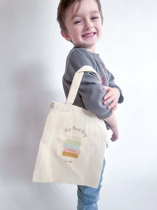 Custom Canvas Library Bag: Carry your favorite books in style with this durable, beautifully designed bag.