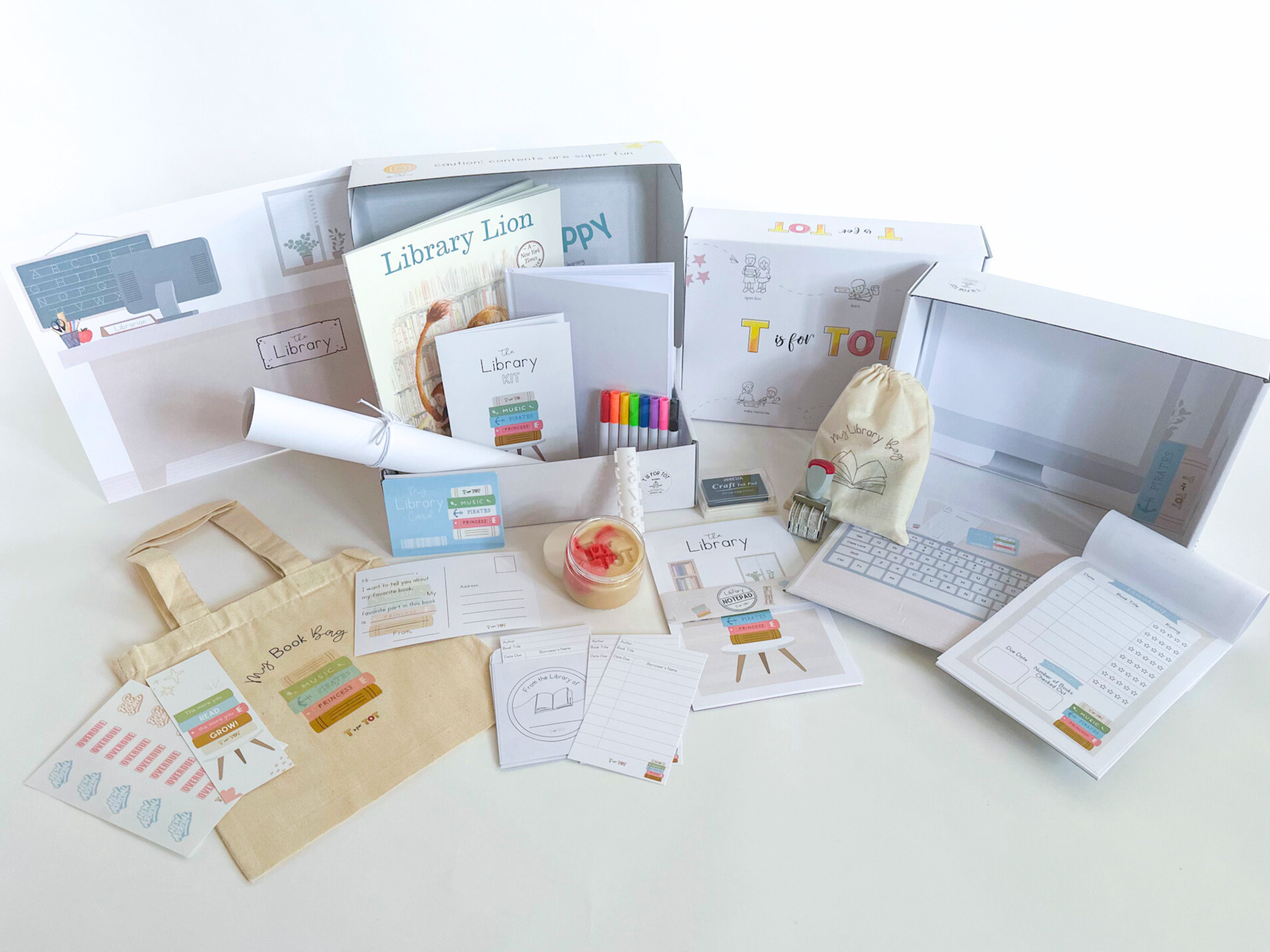 Turn playtime into storytime with our thoughtfully curated Library Kit, perfect for little book lovers and budding librarians. This kit is designed to inspire creativity, imaginative play, and a love for reading.