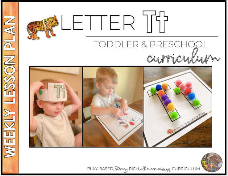 Toddler & Preschool | Letter Tt Curriculum.