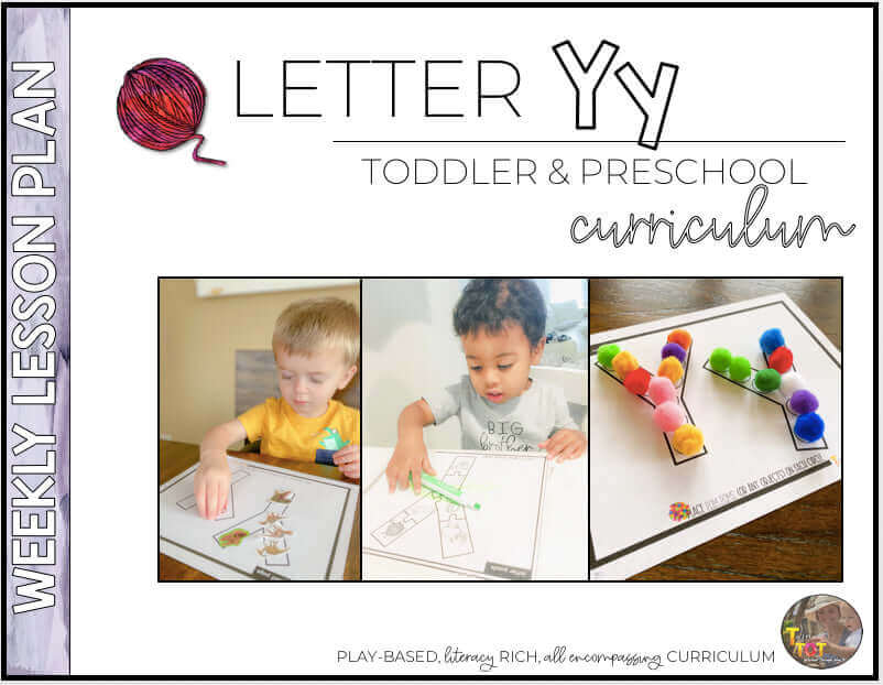 Toddler & Preschool | Letter Yy Curriculum.