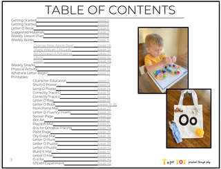 Toddler & Preschool | Letter Oo Curriculum.